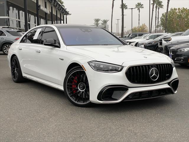 used 2024 Mercedes-Benz AMG S 63 E car, priced at $184,998