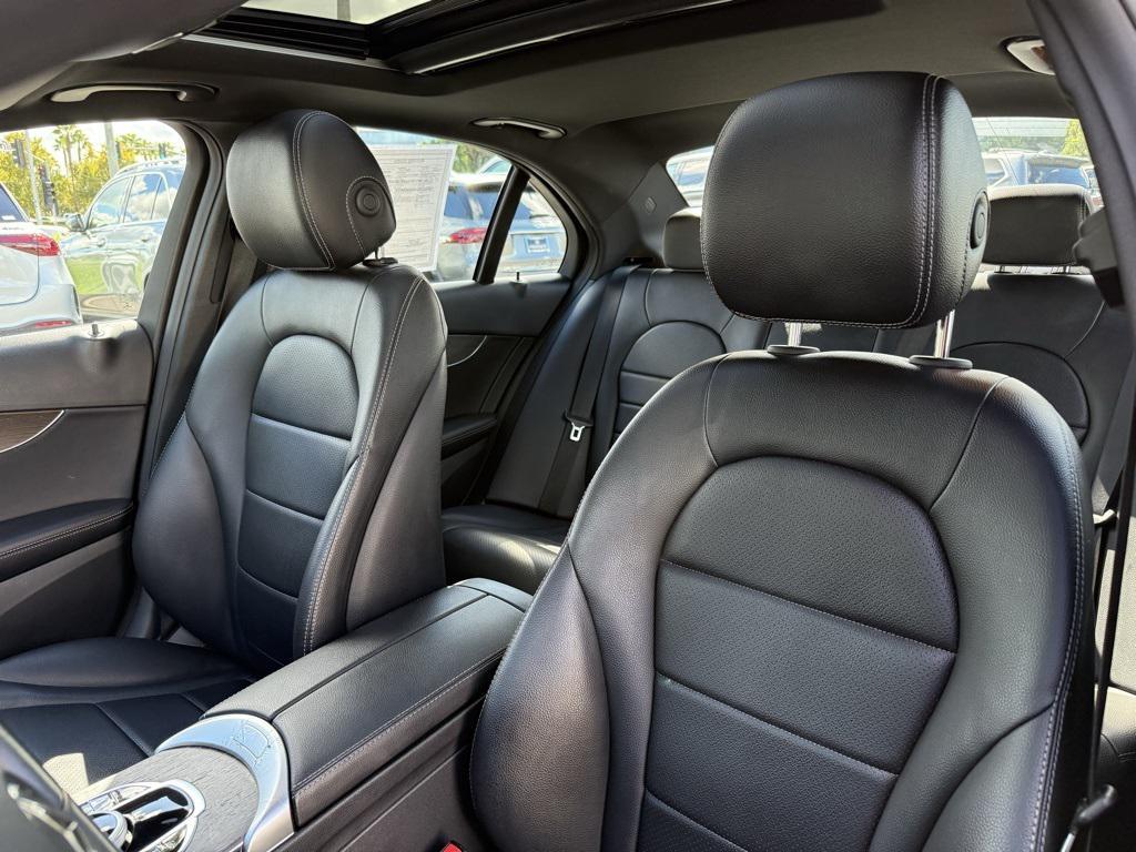 used 2019 Mercedes-Benz C-Class car, priced at $21,600