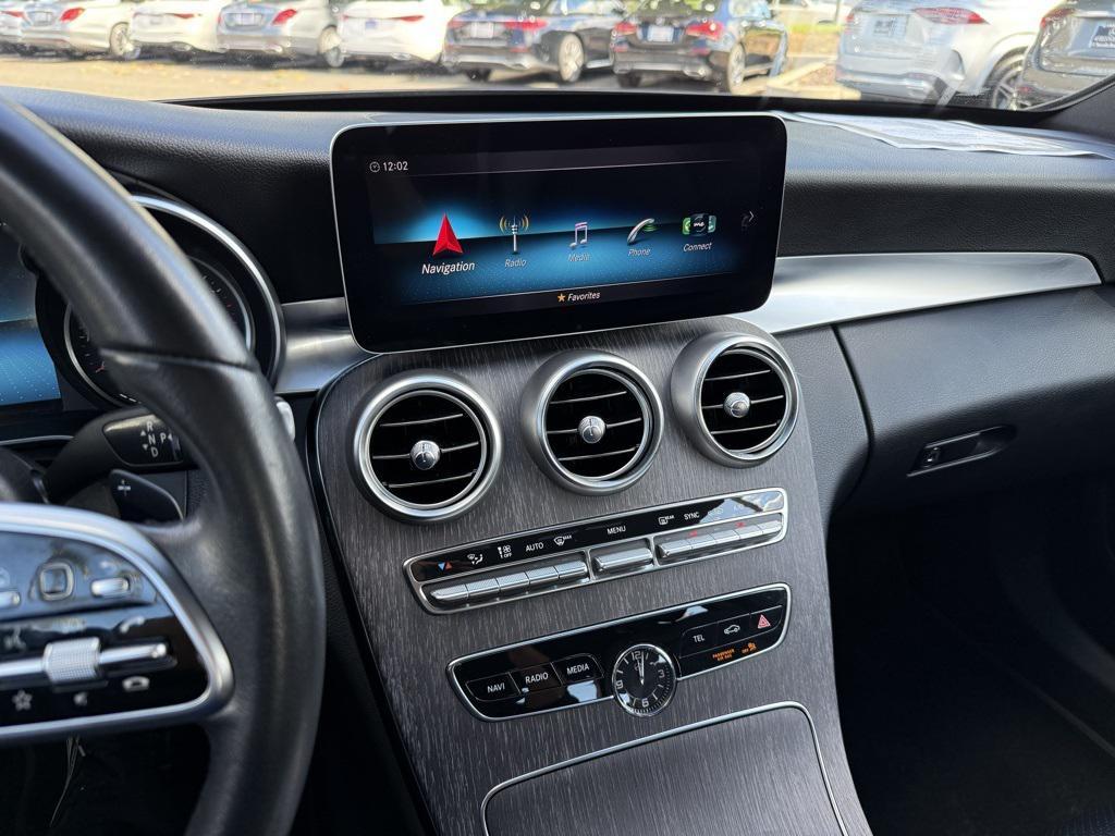 used 2019 Mercedes-Benz C-Class car, priced at $21,600