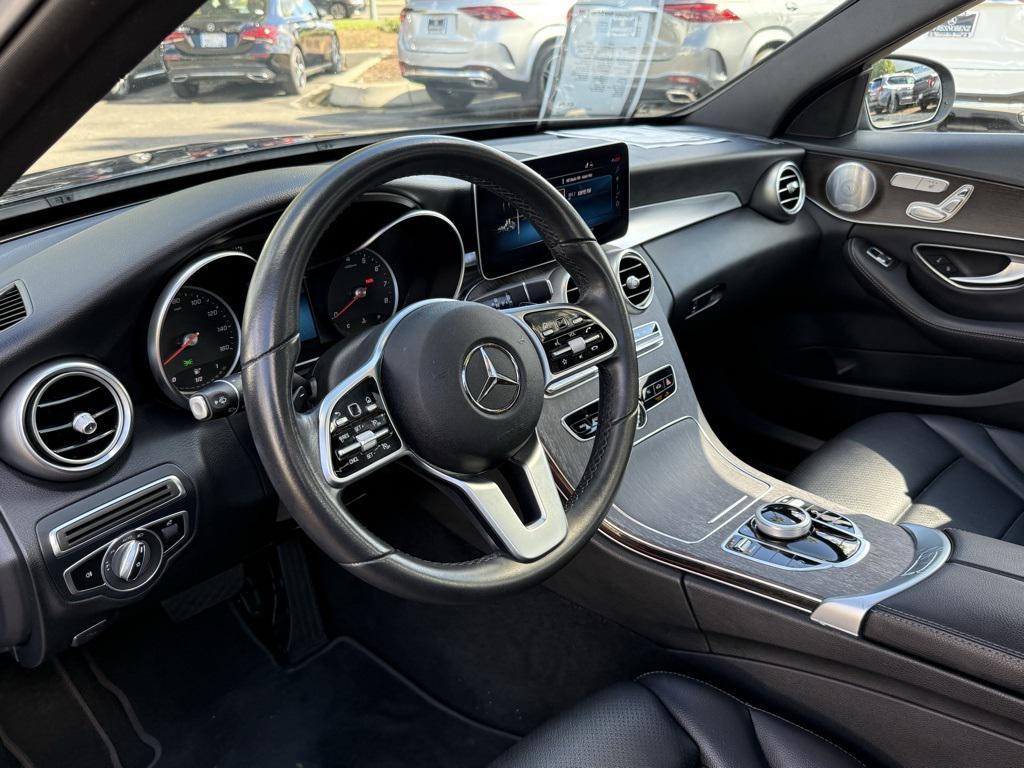 used 2019 Mercedes-Benz C-Class car, priced at $21,600