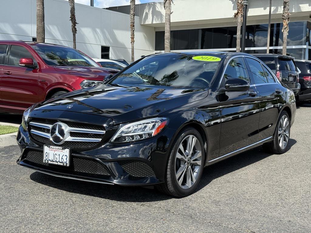 used 2019 Mercedes-Benz C-Class car, priced at $21,600
