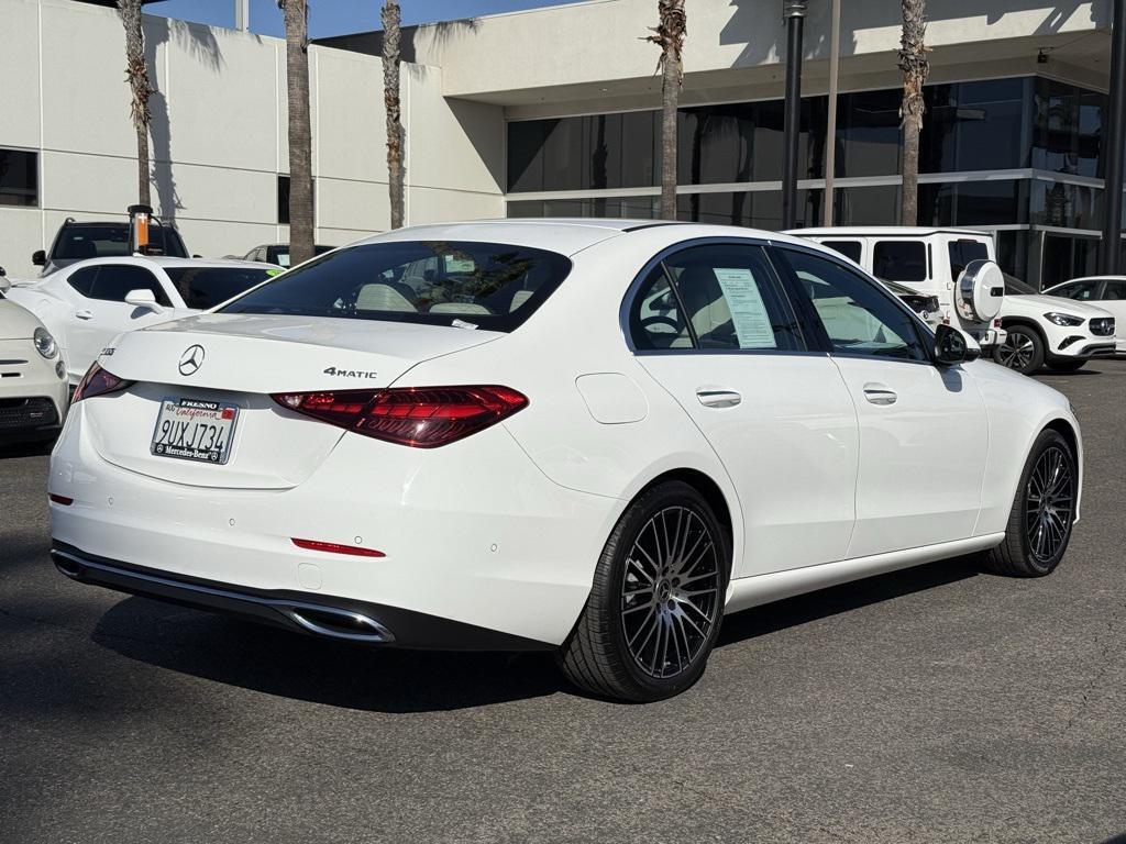 used 2025 Mercedes-Benz C-Class car, priced at $44,000