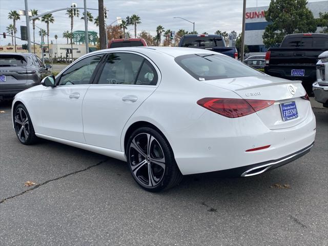 new 2025 Mercedes-Benz C-Class car, priced at $51,055