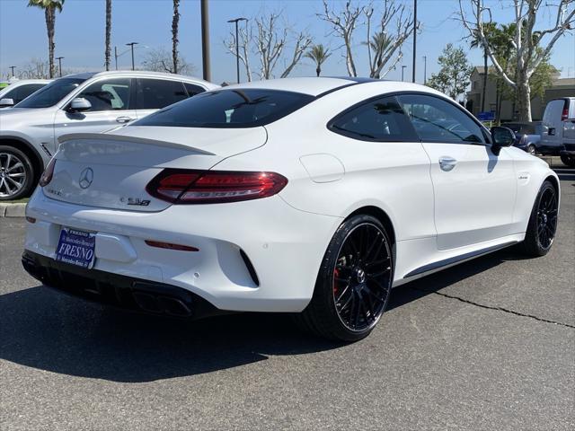 used 2021 Mercedes-Benz AMG C 63 car, priced at $79,998