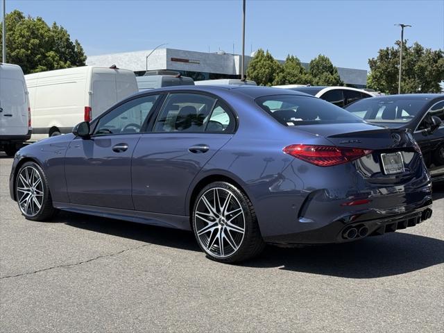 new 2025 Mercedes-Benz AMG C 43 car, priced at $72,480