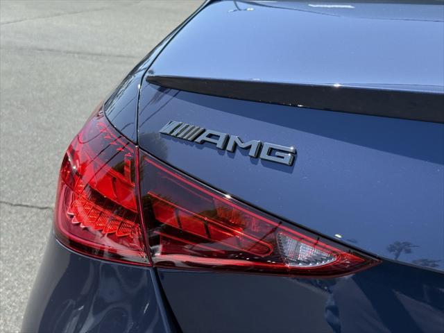 new 2025 Mercedes-Benz AMG C 43 car, priced at $72,480