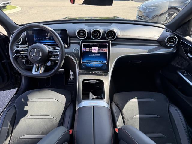 used 2024 Mercedes-Benz AMG C 43 car, priced at $58,998