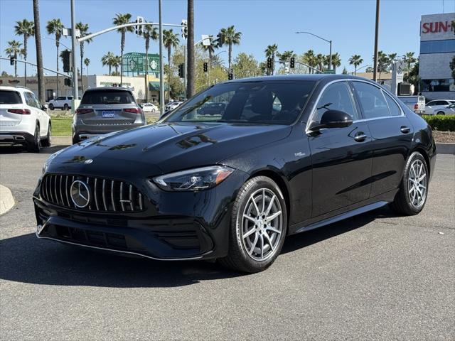 used 2024 Mercedes-Benz AMG C 43 car, priced at $58,998