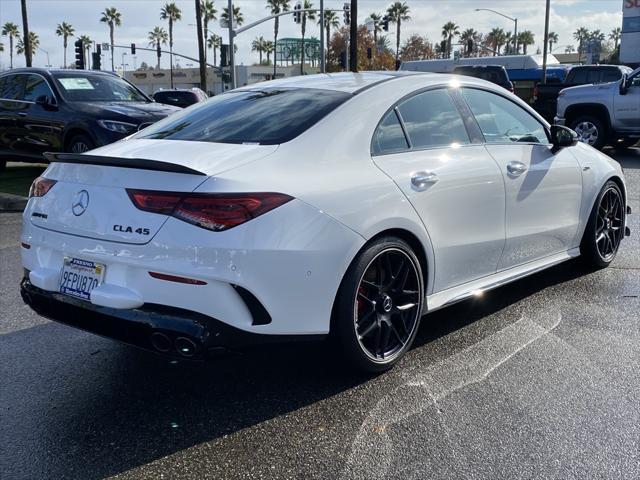 used 2023 Mercedes-Benz AMG CLA 45 car, priced at $50,388