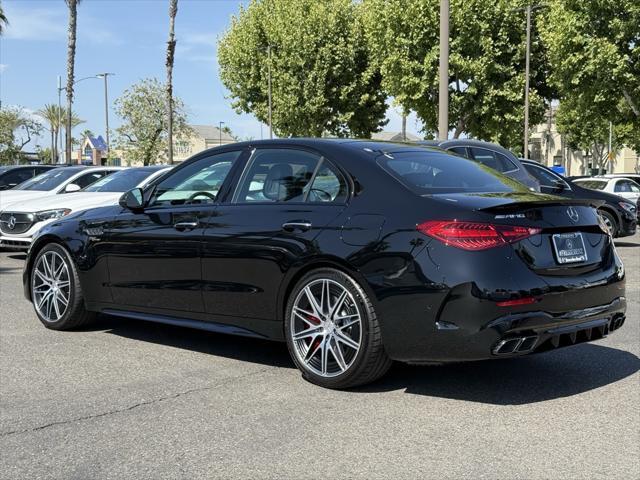 new 2025 Mercedes-Benz AMG C 63 car, priced at $95,045