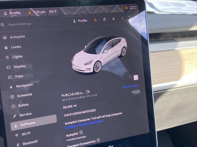 used 2021 Tesla Model 3 car, priced at $23,877