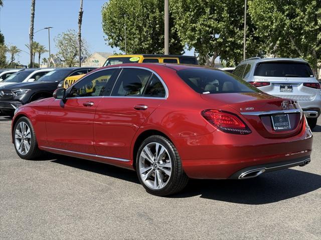 used 2021 Mercedes-Benz C-Class car, priced at $29,998