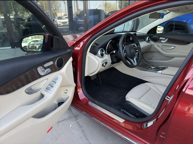 used 2021 Mercedes-Benz C-Class car, priced at $29,998