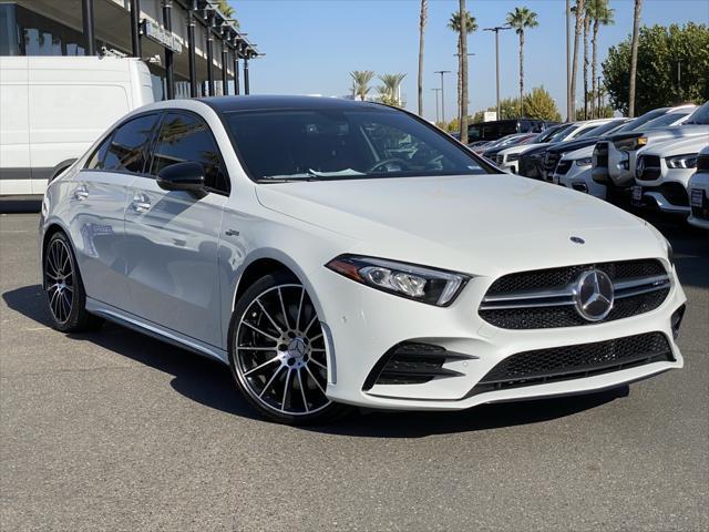 used 2021 Mercedes-Benz AMG A 35 car, priced at $37,600