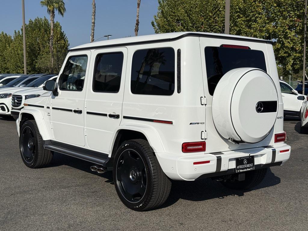 new 2025 Mercedes-Benz AMG G 63 car, priced at $197,485