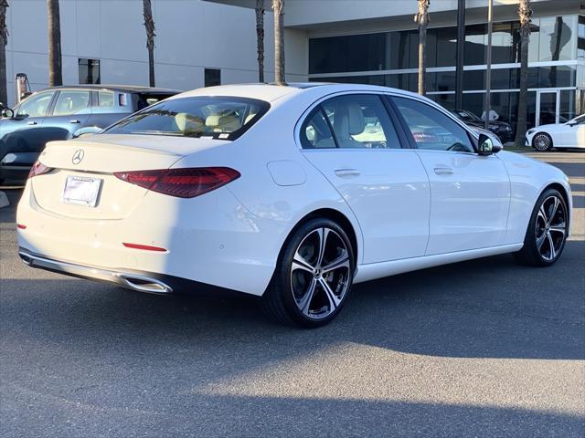 new 2025 Mercedes-Benz C-Class car, priced at $52,055