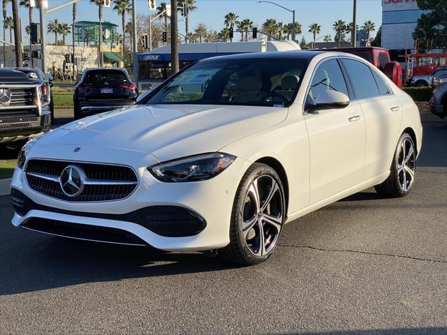 new 2025 Mercedes-Benz C-Class car, priced at $52,055