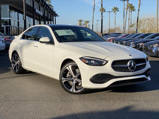 new 2025 Mercedes-Benz C-Class car, priced at $52,055