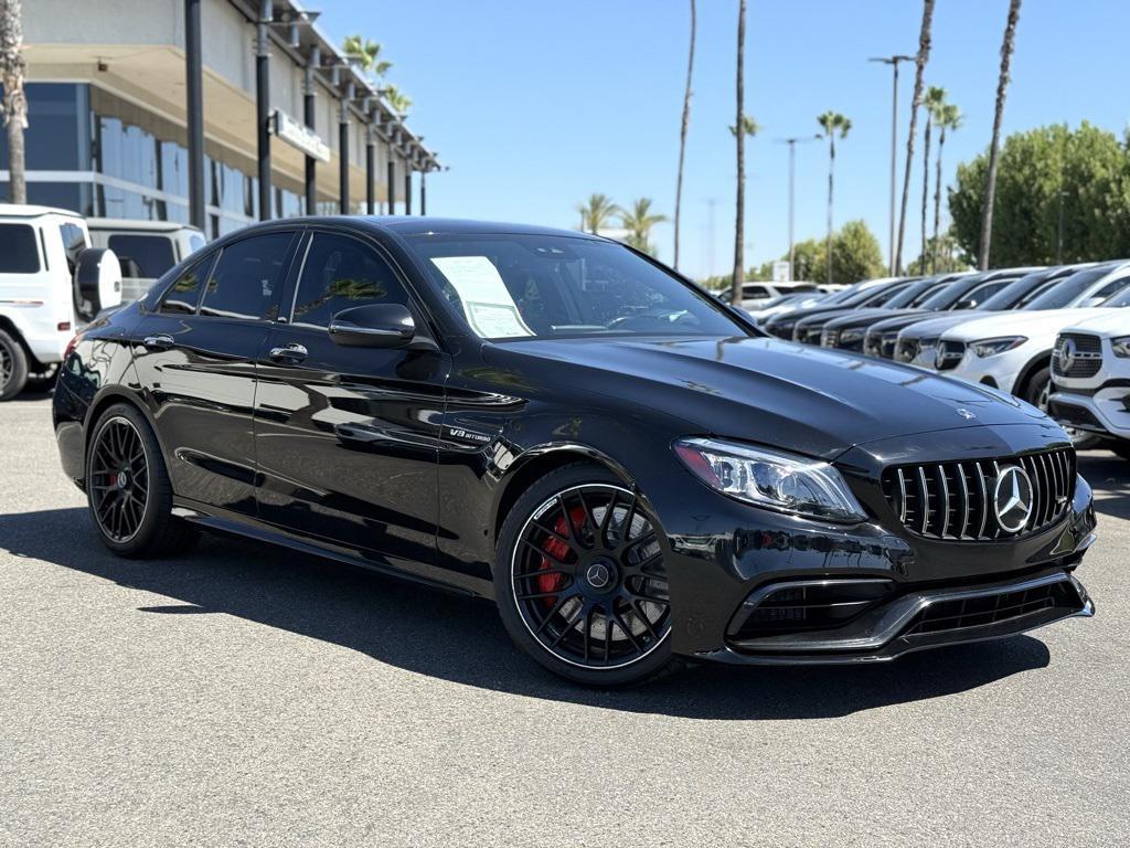 used 2021 Mercedes-Benz AMG C 63 car, priced at $60,277
