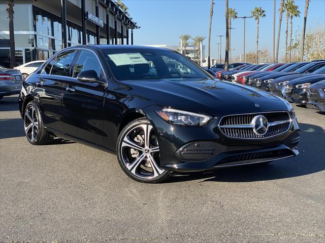 new 2025 Mercedes-Benz C-Class car, priced at $52,195