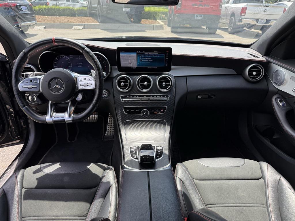 used 2020 Mercedes-Benz AMG C 43 car, priced at $34,377