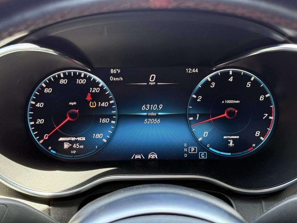 used 2020 Mercedes-Benz AMG C 43 car, priced at $34,377