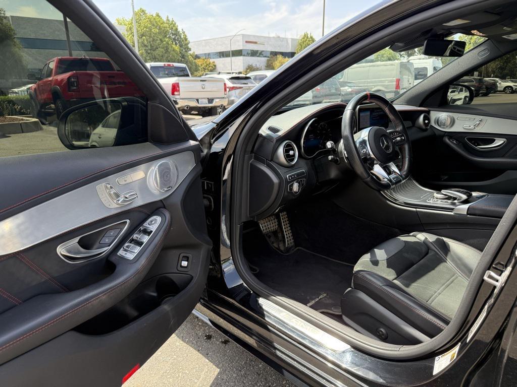 used 2020 Mercedes-Benz AMG C 43 car, priced at $34,377
