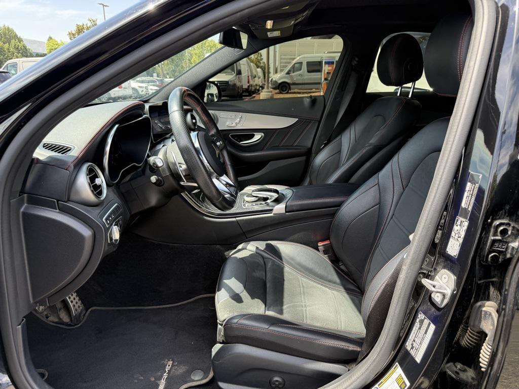 used 2020 Mercedes-Benz AMG C 43 car, priced at $34,377
