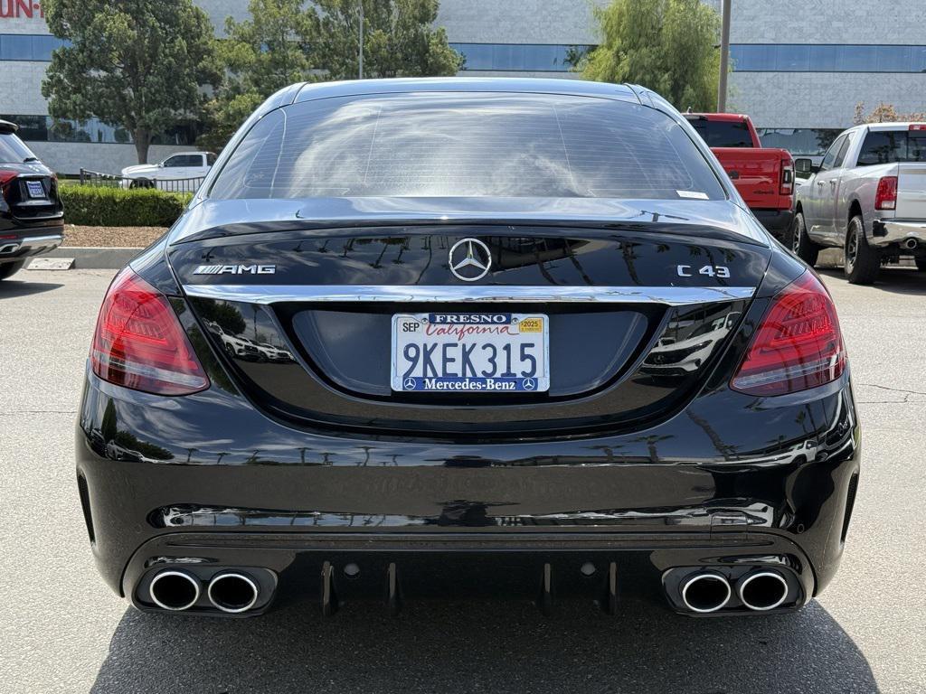 used 2020 Mercedes-Benz AMG C 43 car, priced at $34,377