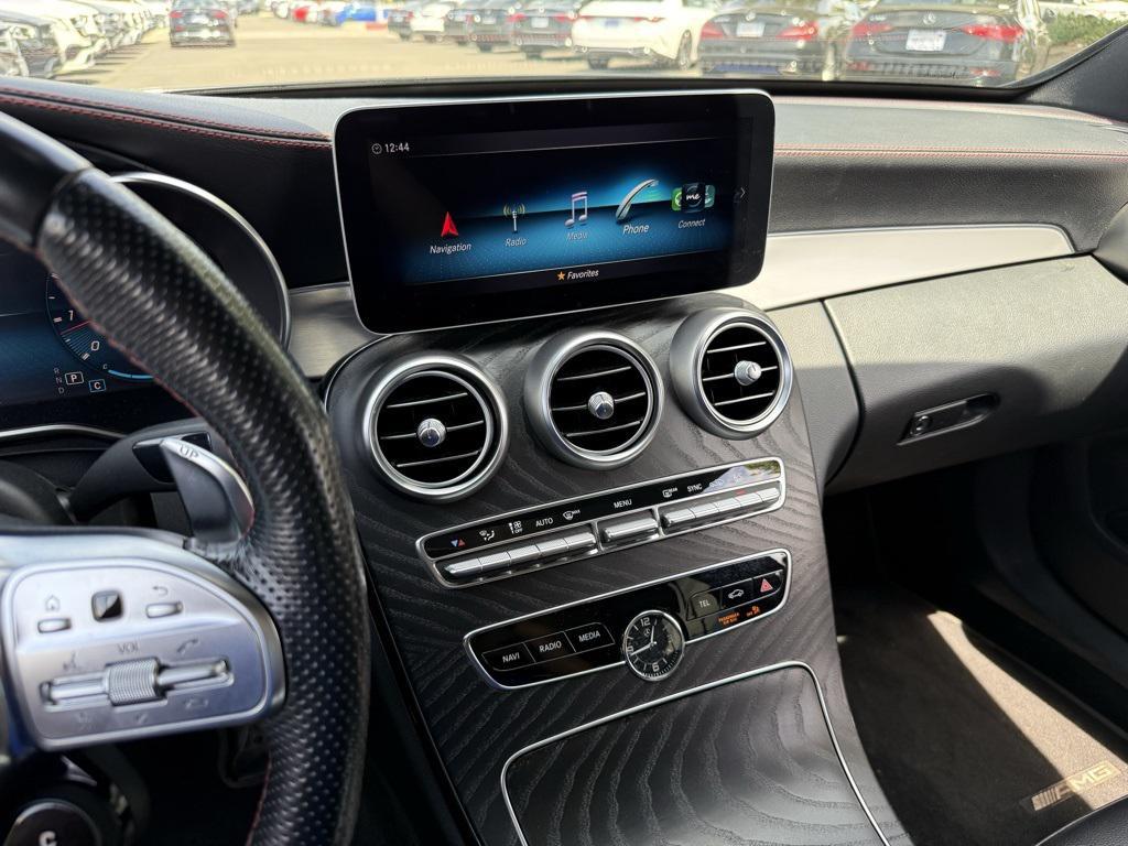 used 2020 Mercedes-Benz AMG C 43 car, priced at $34,377