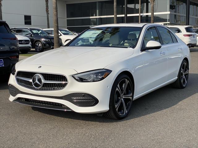 new 2025 Mercedes-Benz C-Class car, priced at $51,055