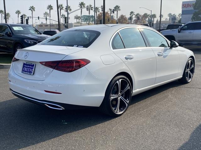 new 2025 Mercedes-Benz C-Class car, priced at $51,055