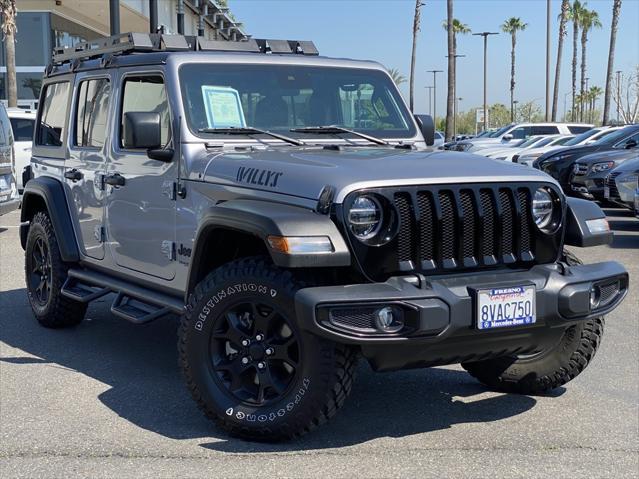 used 2021 Jeep Wrangler car, priced at $34,831