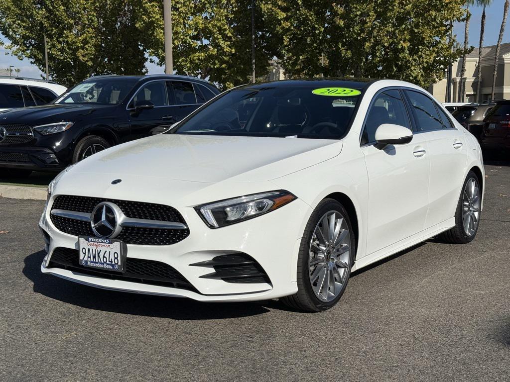used 2022 Mercedes-Benz A-Class car, priced at $27,998