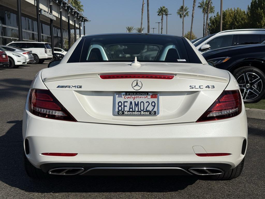 used 2017 Mercedes-Benz AMG SLC 43 car, priced at $39,998