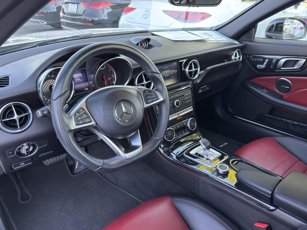 used 2017 Mercedes-Benz AMG SLC 43 car, priced at $39,998
