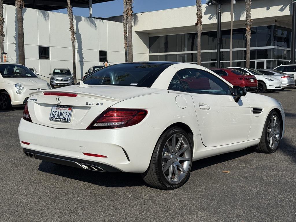 used 2017 Mercedes-Benz AMG SLC 43 car, priced at $39,998