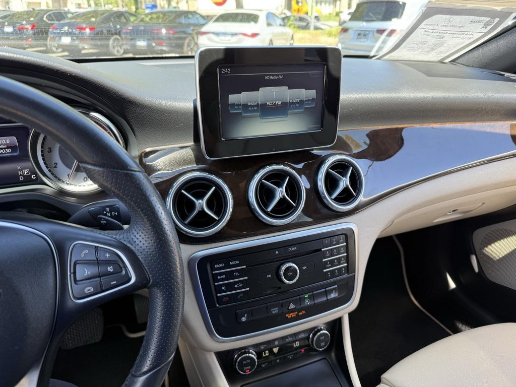 used 2016 Mercedes-Benz GLA-Class car, priced at $17,598