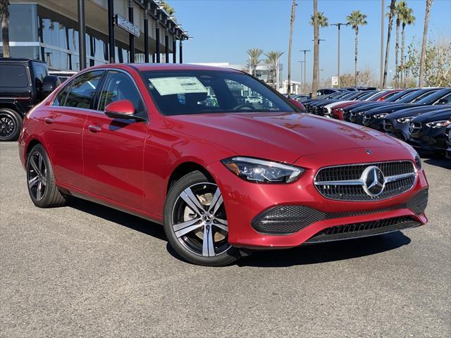 new 2025 Mercedes-Benz C-Class car, priced at $52,725