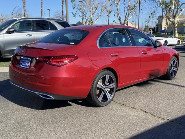 new 2025 Mercedes-Benz C-Class car, priced at $52,725