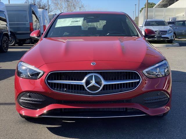 new 2025 Mercedes-Benz C-Class car, priced at $52,725