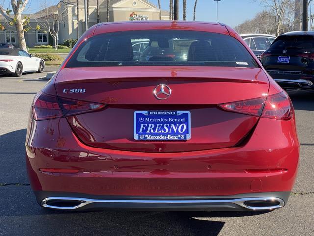 new 2025 Mercedes-Benz C-Class car, priced at $52,725