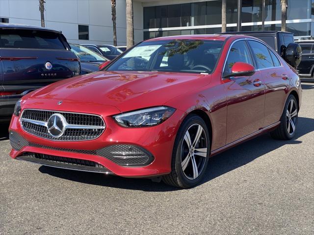 new 2025 Mercedes-Benz C-Class car, priced at $52,725