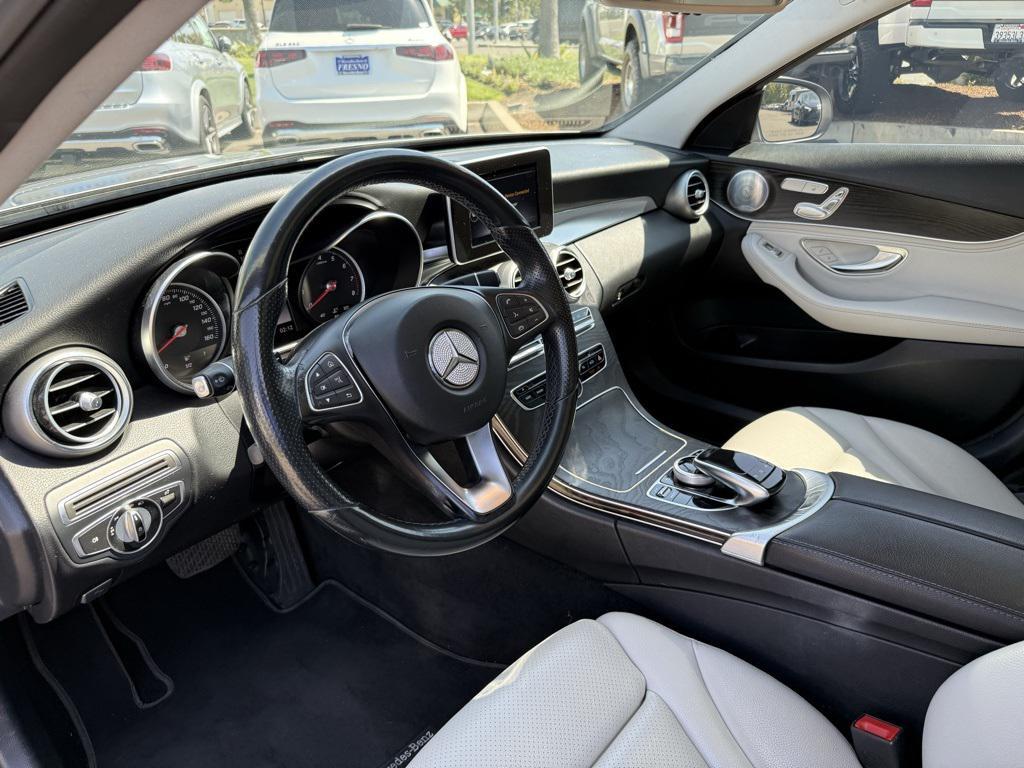 used 2015 Mercedes-Benz C-Class car, priced at $16,000