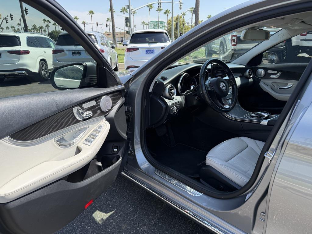 used 2015 Mercedes-Benz C-Class car, priced at $16,000