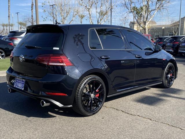 used 2021 Volkswagen Golf GTI car, priced at $24,998