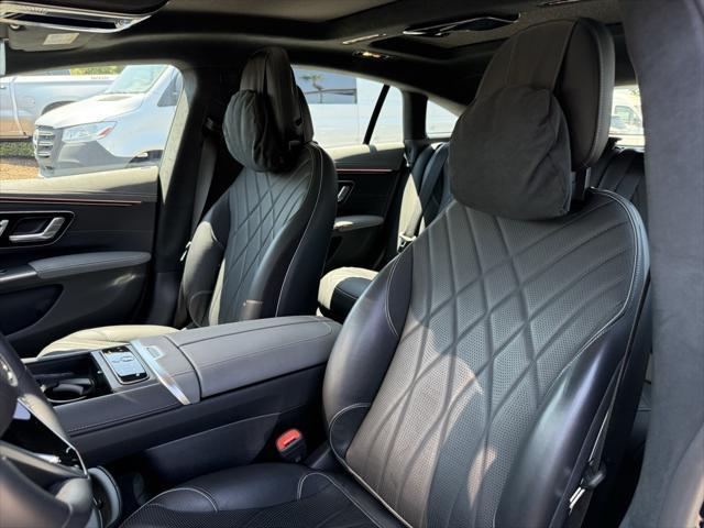 used 2022 Mercedes-Benz EQS 580 car, priced at $53,998