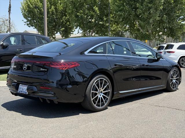 used 2022 Mercedes-Benz EQS 580 car, priced at $53,998