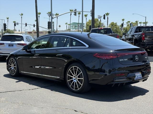 used 2022 Mercedes-Benz EQS 580 car, priced at $53,998