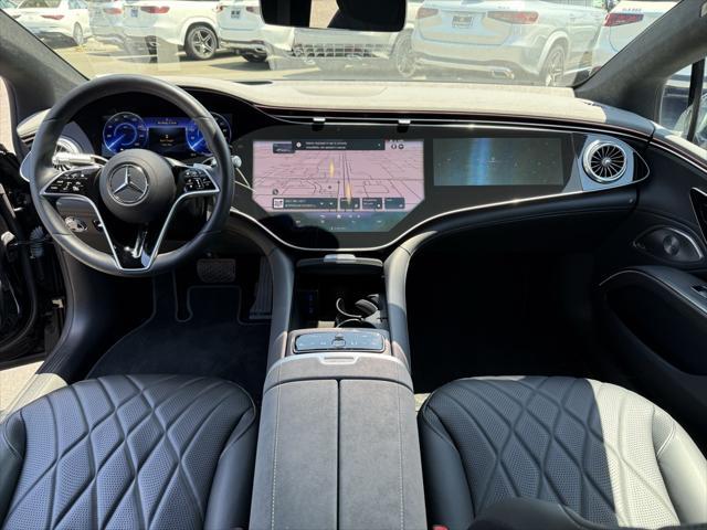 used 2022 Mercedes-Benz EQS 580 car, priced at $53,998
